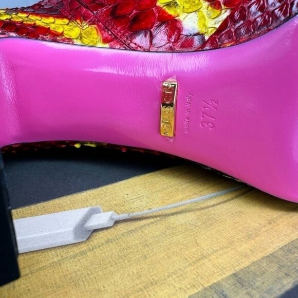 🔥 NWT Gucci Women's Python Platform Ankle Boots 🔥 - Picture 8 of 12